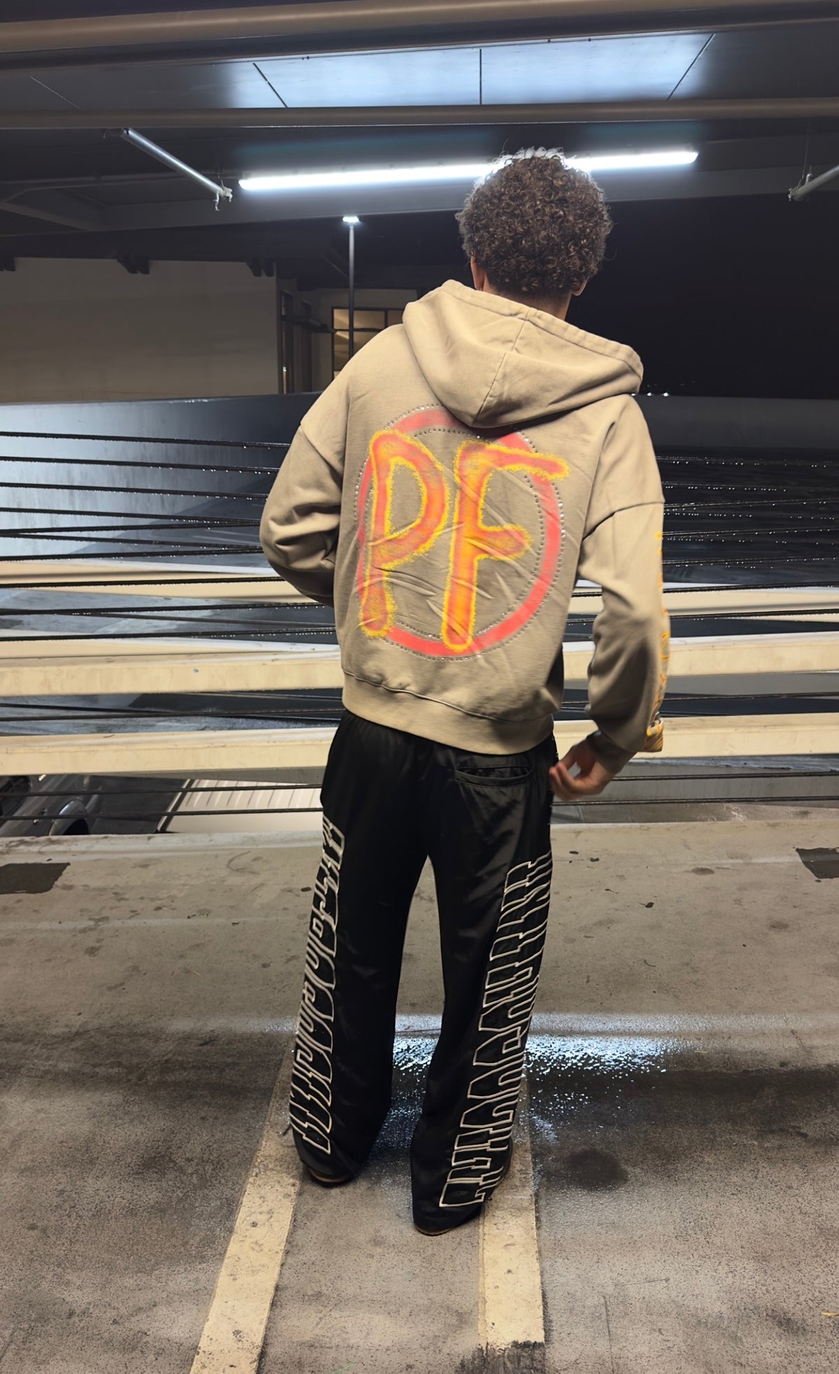 “PfifftyGlobal” Zip Up